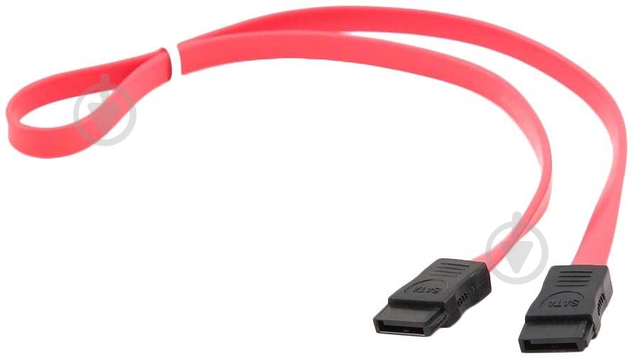Кабель Cablexpert 1 м red (CC-SATA-DATA) - фото 1