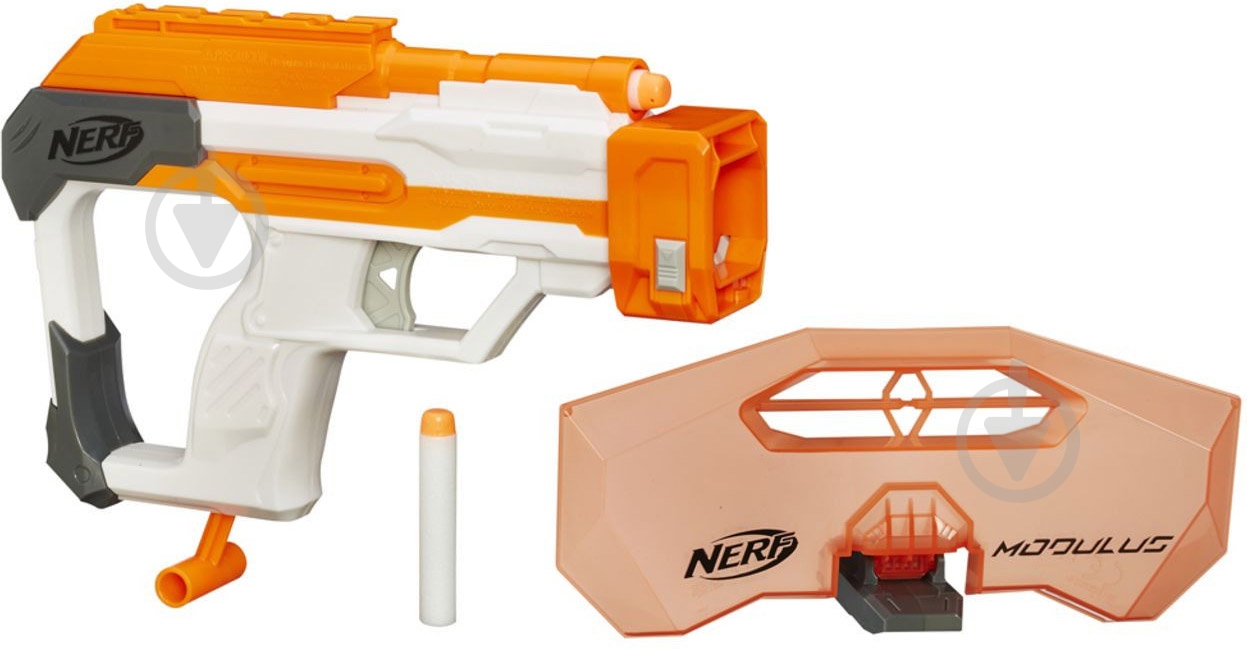Игровой набор Hasbro Nerf Модулус сет 3 Искусный защитник B1536 - фото 2 Игровой набор Hasbro Nerf Модулус сет 3 Искусный защитник B1536 - фото 2