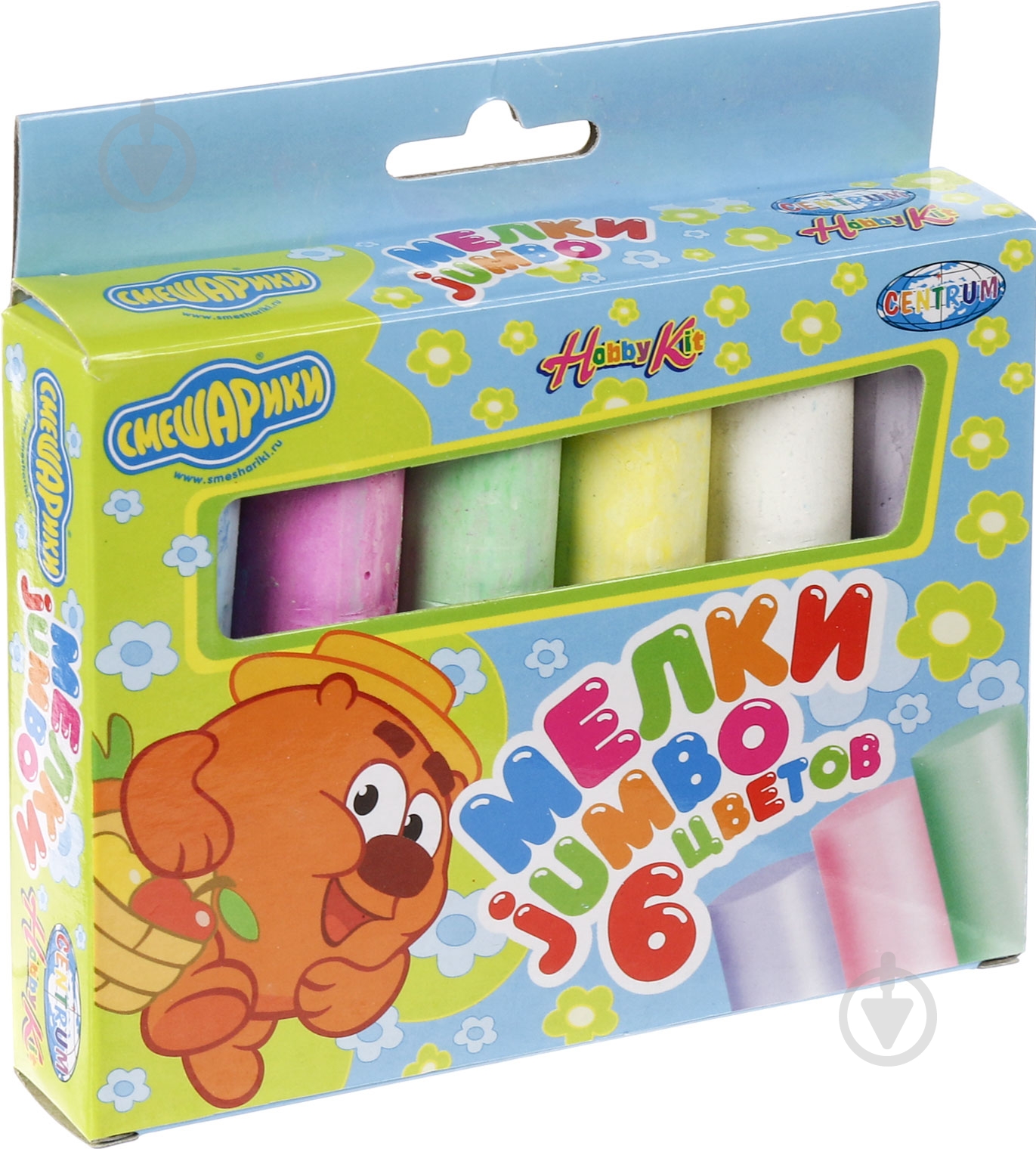 Мел цветной 6 шт. 83979 Centrum - фото 2 Мел цветной 6 шт. 83979 Centrum - фото 2