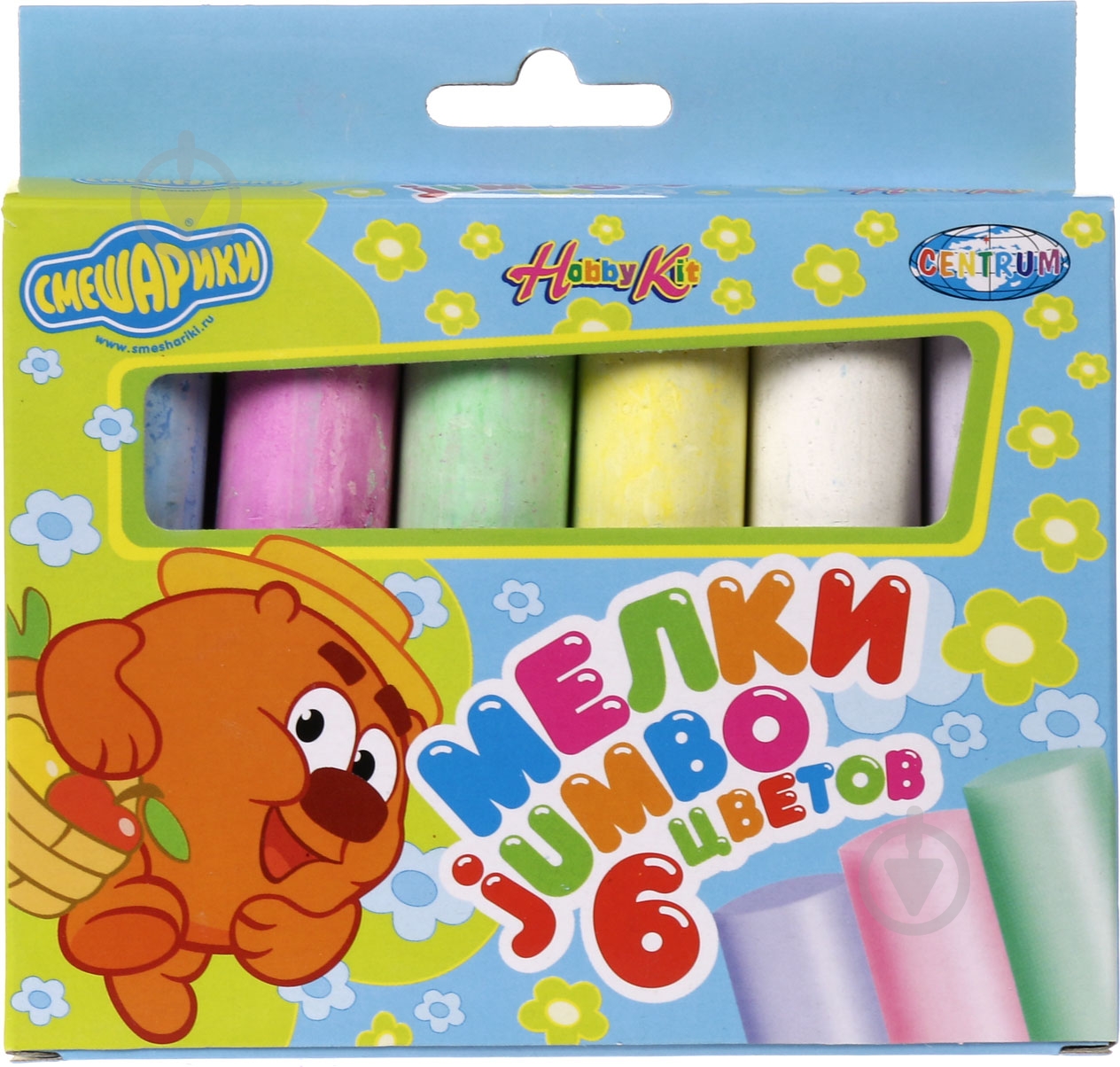 Мел цветной 6 шт. 83979 Centrum - фото 1 Мел цветной 6 шт. 83979 Centrum - фото 1