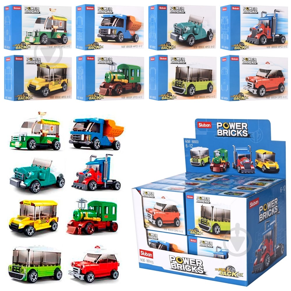 Конструктор Sluban Транспорт M38-B0933 - фото 1