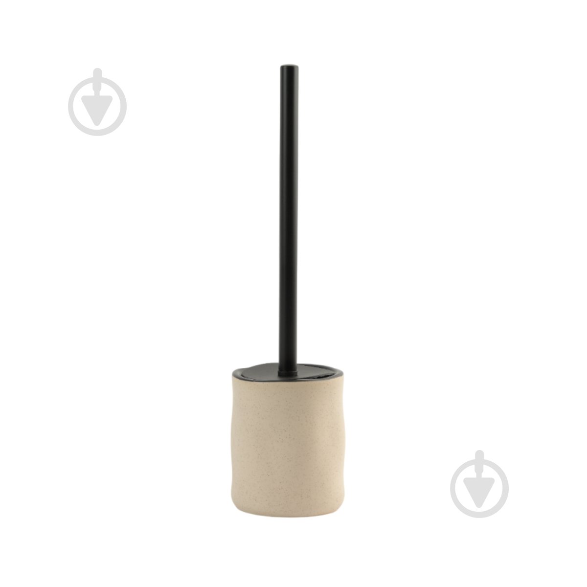 Ершик для унитаза MVM Porto BA-35 Beige/Black - фото 1