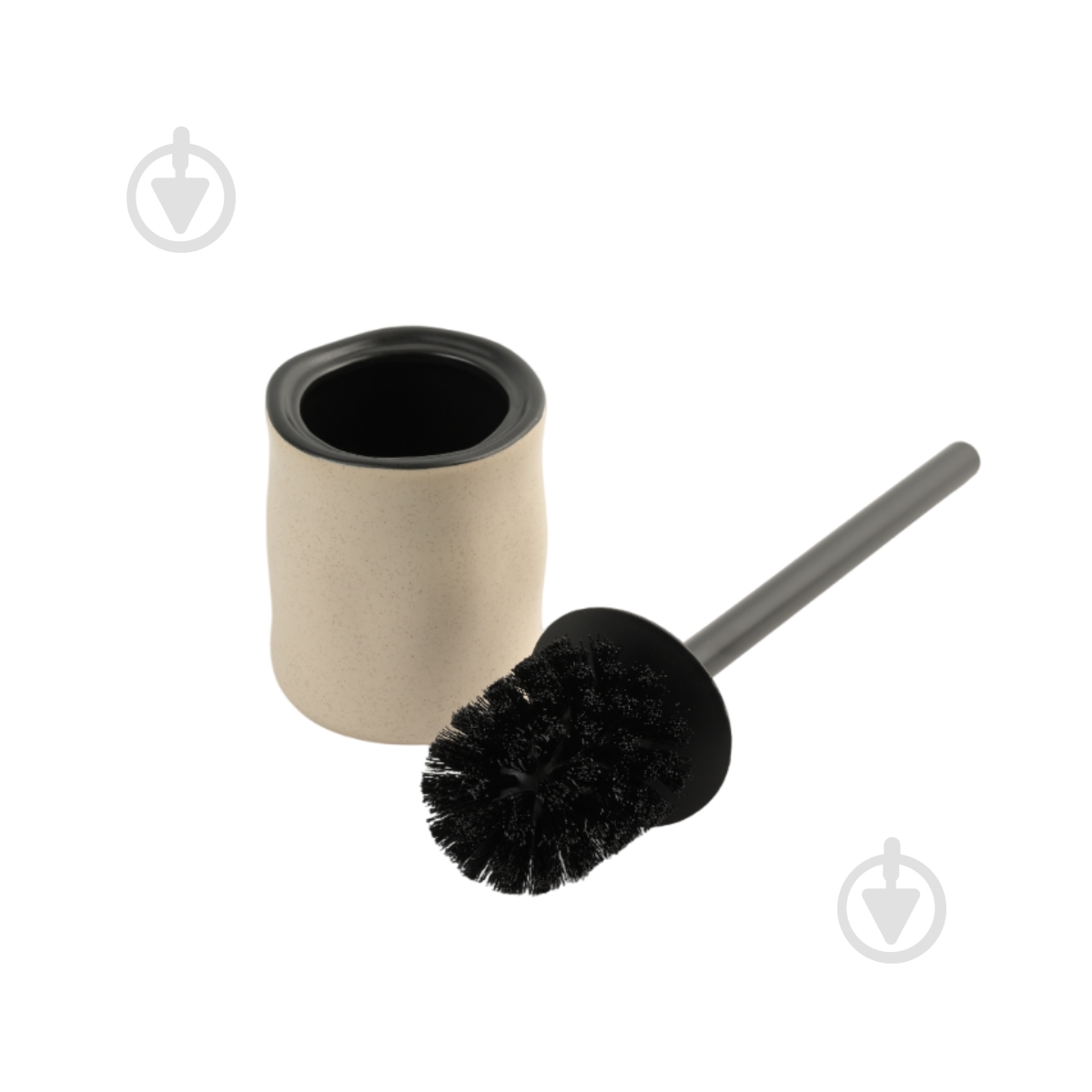 Ершик для унитаза MVM Porto BA-35 Beige/Black - фото 3