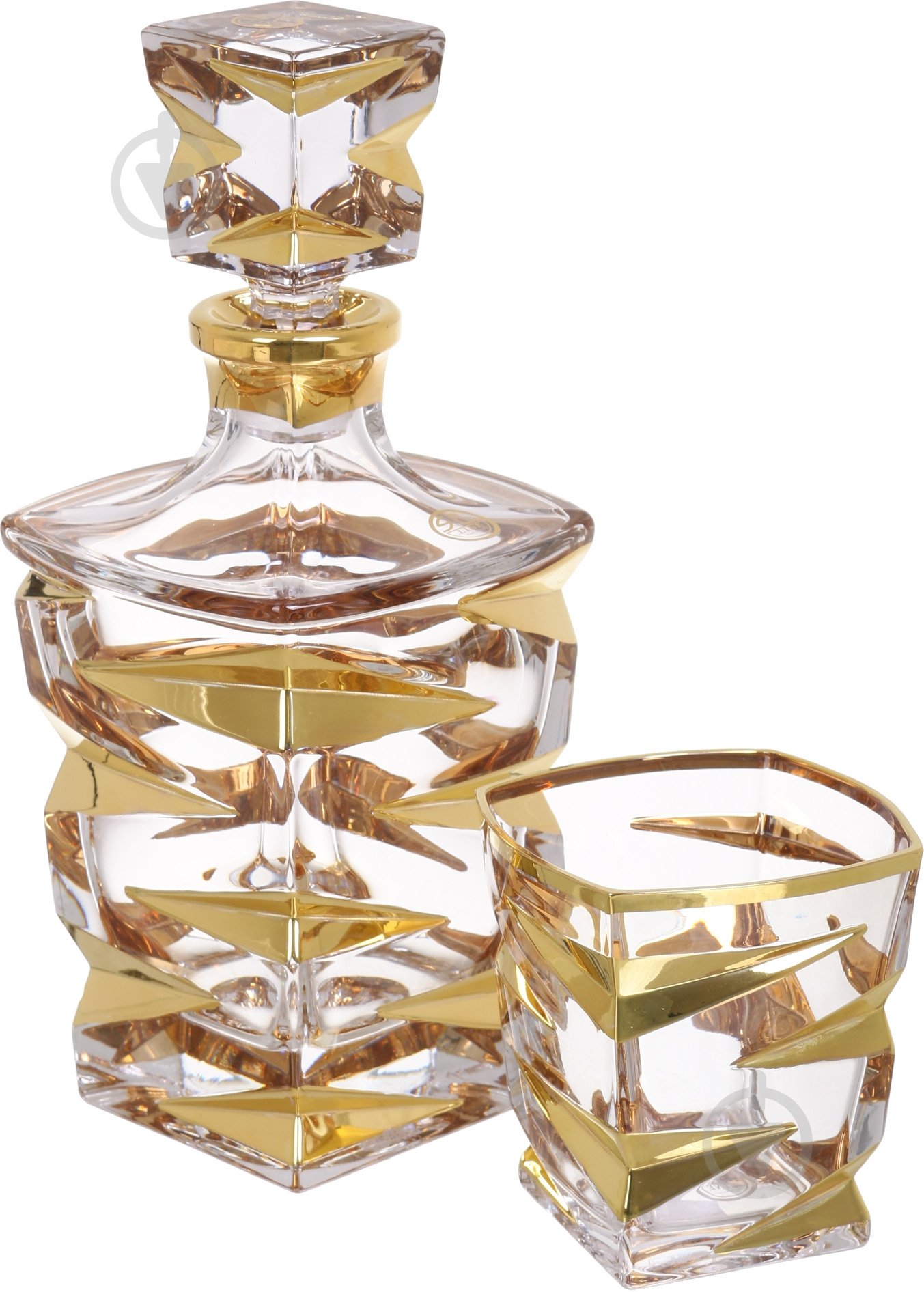 Набір для віскі Same GHIACCIO золото 7 шт. - фото 1 Набір для віскі Same GHIACCIO золото 7 шт. - фото 1