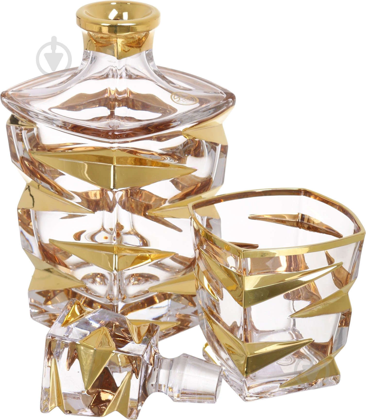 Набір для віскі Same GHIACCIO золото 7 шт. - фото 2 Набір для віскі Same GHIACCIO золото 7 шт. - фото 2