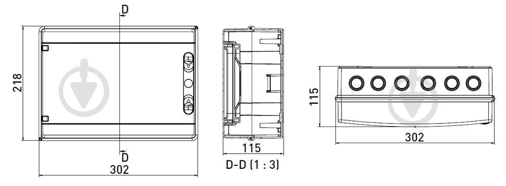 Корпус монтажный E.NEXT e.plbox.pro.n.12 p098002 - фото 14