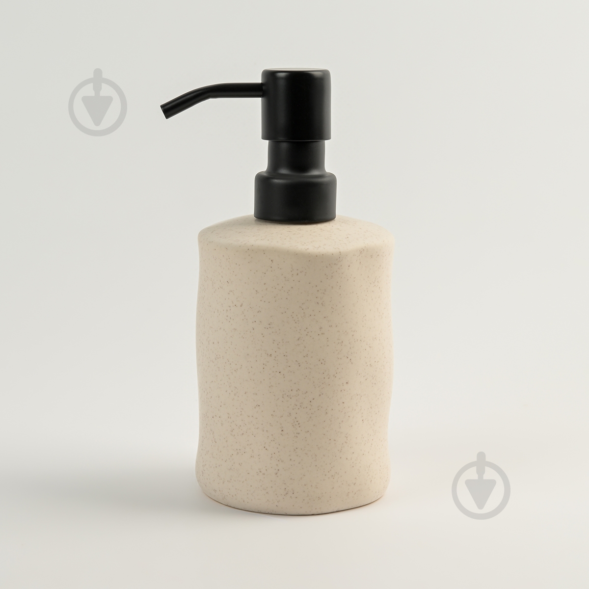 Дозатор для жидкого мыла MVM Porto BA-34 Beige/Black - фото 2