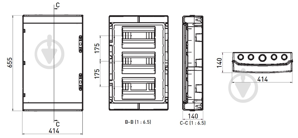 Корпус монтажный E.NEXT e.plbox.pro.n.54 p098006 - фото 15