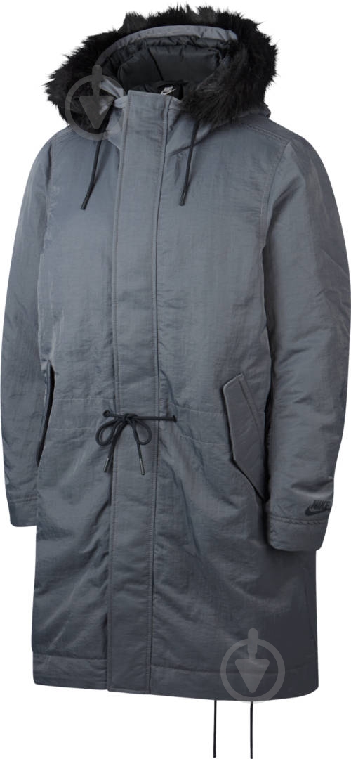Куртка-парка чоловіча Nike M NSW DWN FILL PRKA HD BV4751-021 р.M темно-сіра - фото 1 Куртка-парка чоловіча Nike M NSW DWN FILL PRKA HD BV4751-021 р.M темно-сіра - фото 1