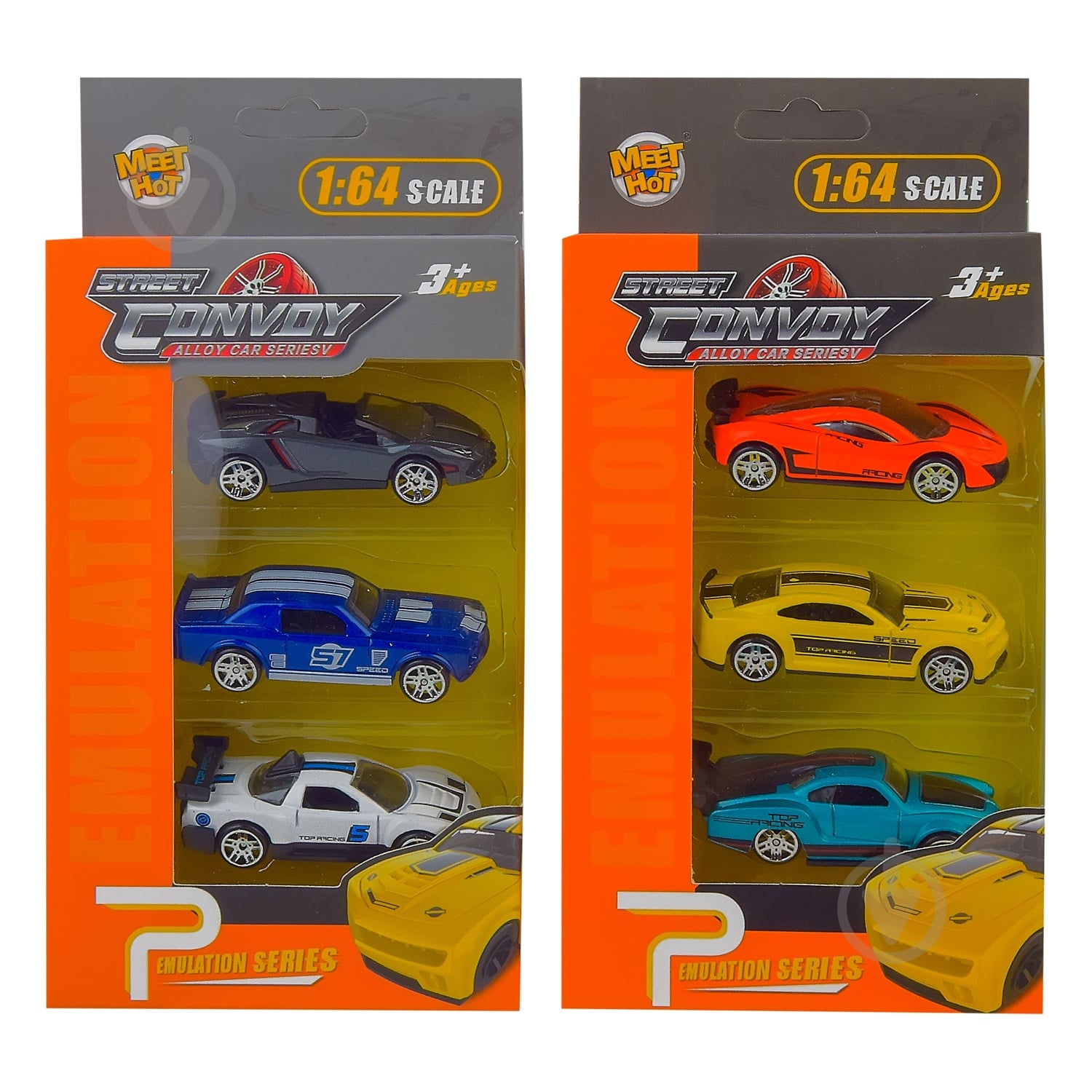 Набор машинок Shantou 1:64 MH-209 - фото 3 Набор машинок Shantou 1:64 MH-209 - фото 3