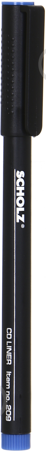 Маркер перманентный SCHOLZ 0.6 мм 209 синий - фото 2