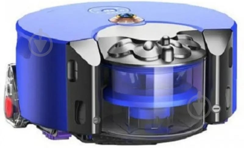 Робот-пылесос Dyson 360 Heurist Robot Vacuum nickel/blue - фото 3