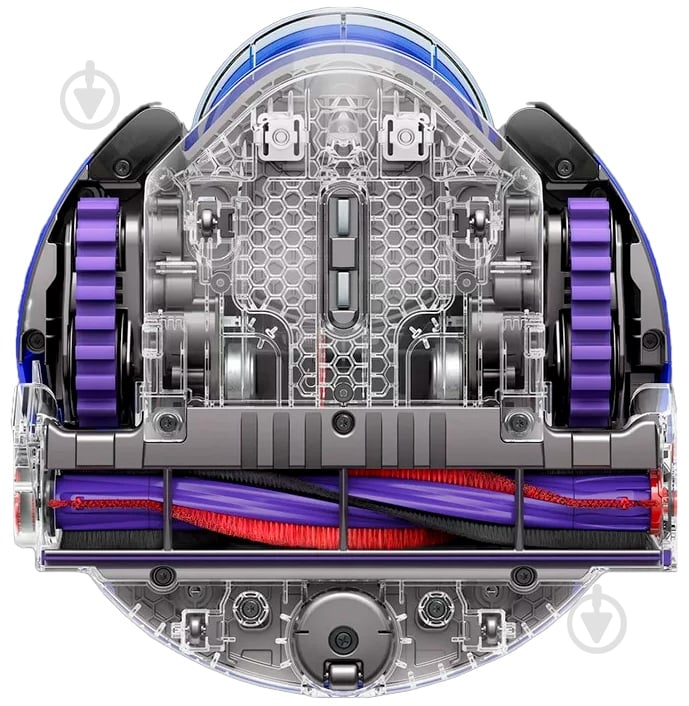 Робот-пылесос Dyson 360 Heurist Robot Vacuum nickel/blue - фото 6