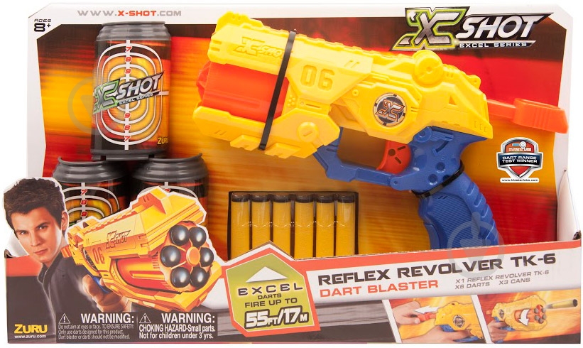 Бластер Zuru X-Shot Excel 36116 - фото 1