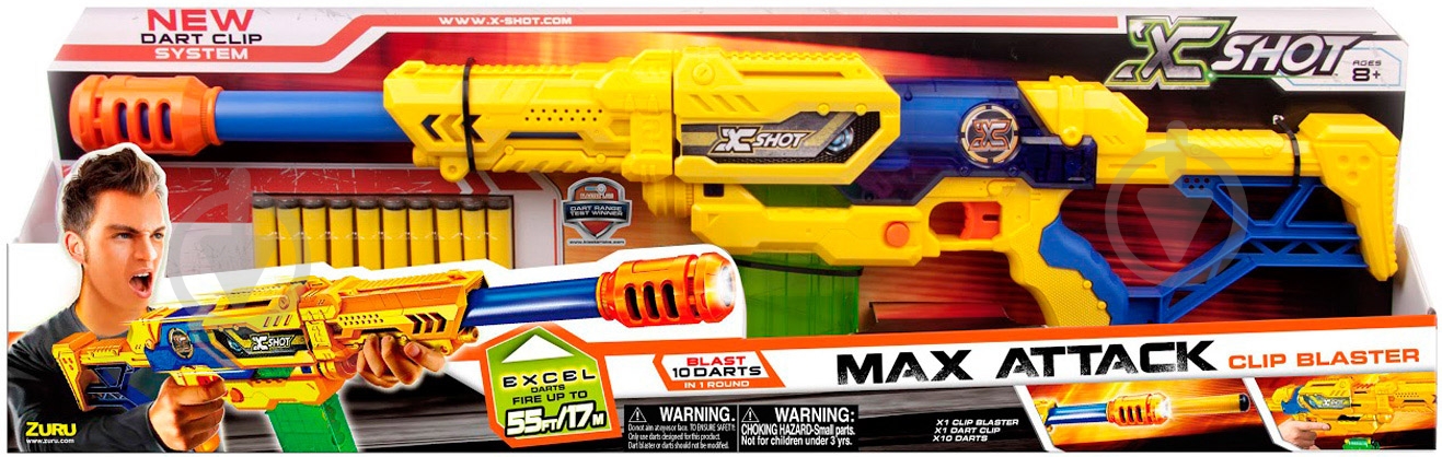Бластер Zuru Large Max Attack 3694 - фото 1