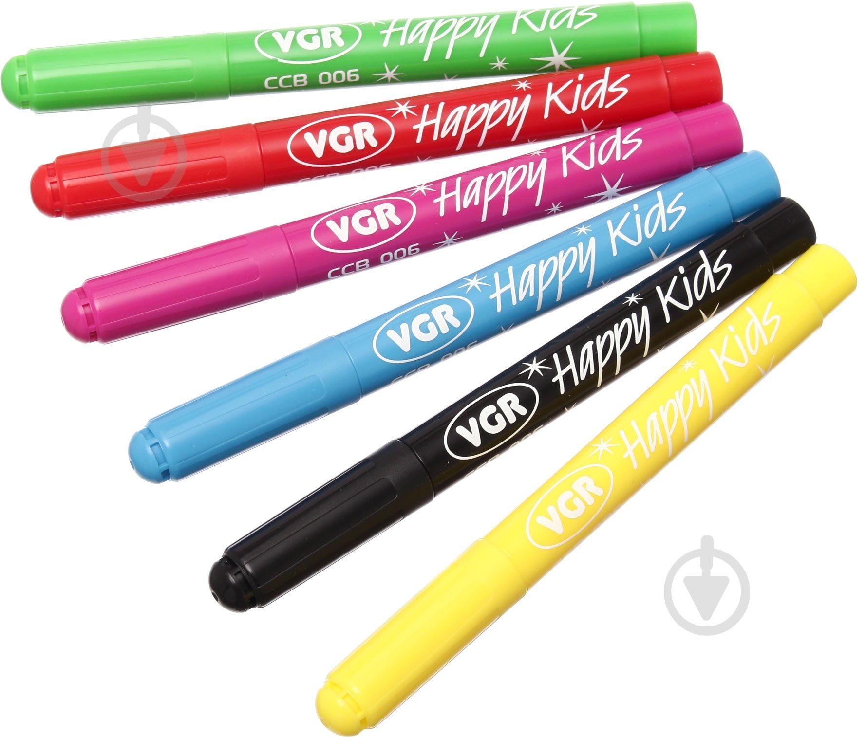 Фломастеры Jumbo 6 шт. CCB-006 VGR - фото 3