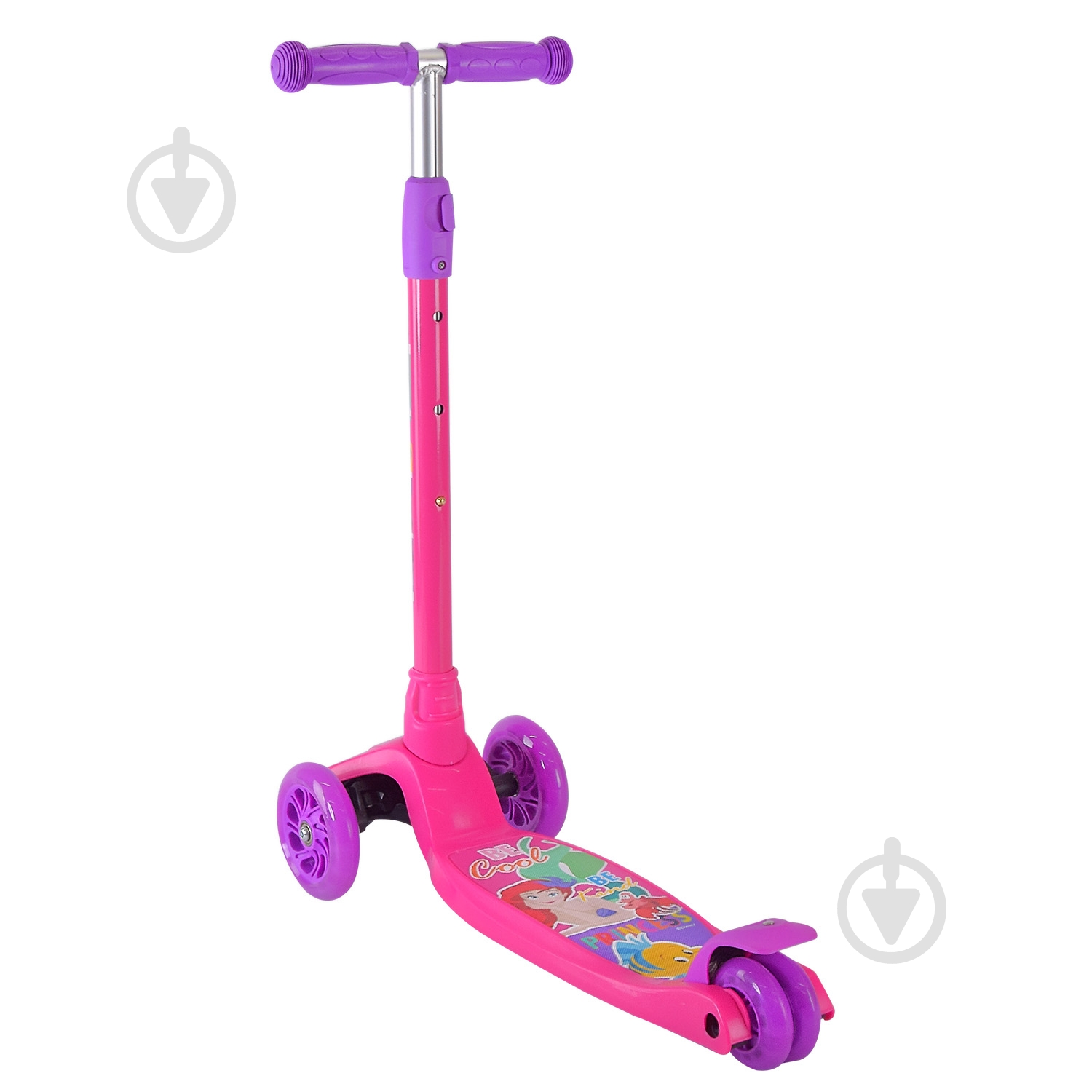 Самокат Disney розовый LS2215 - фото 5 Самокат Disney розовый LS2215 - фото 5