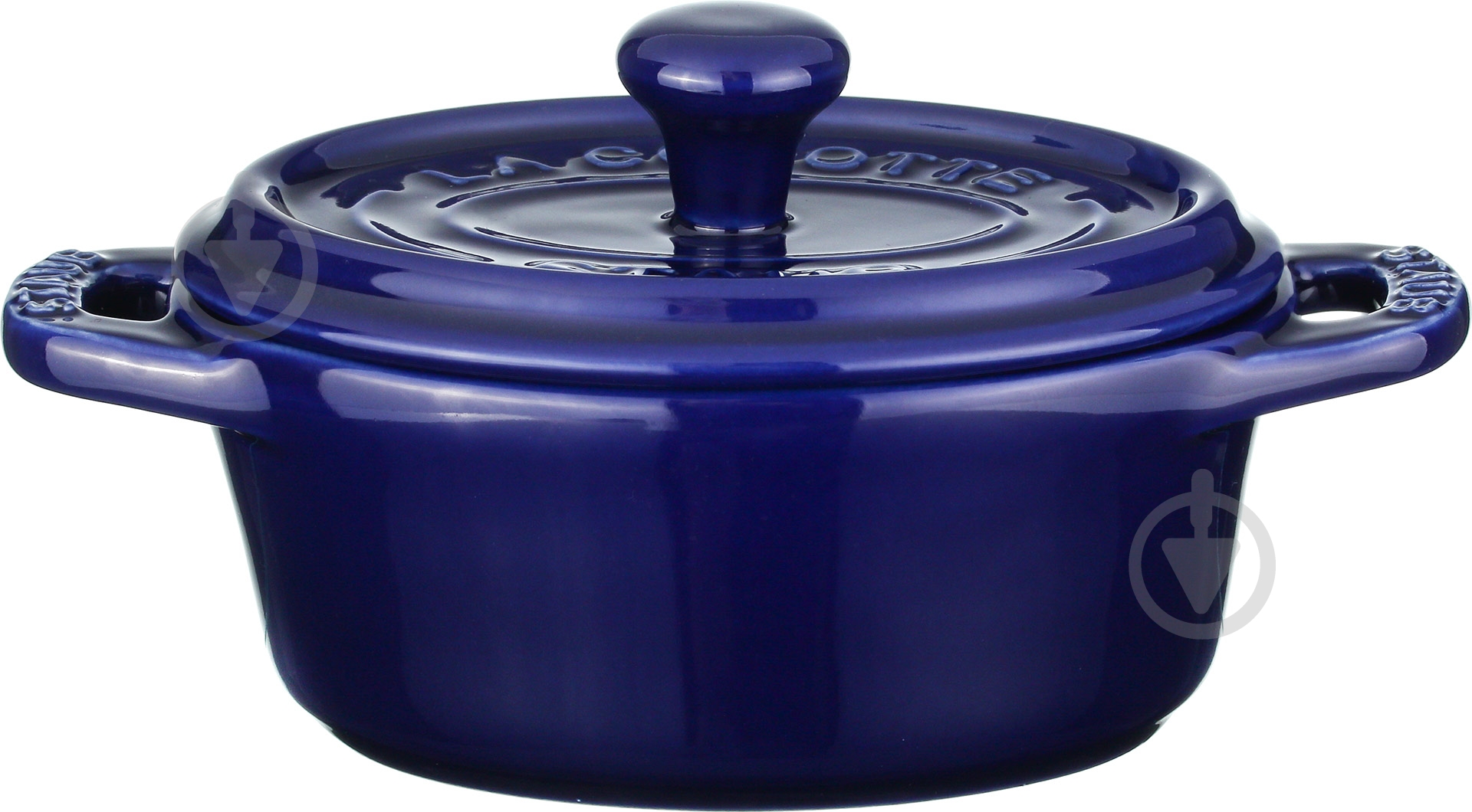 Кокотница овальная Staub 200 мл синяя 40511-087-0 - фото 1 Кокотница овальная Staub 200 мл синяя 40511-087-0 - фото 1