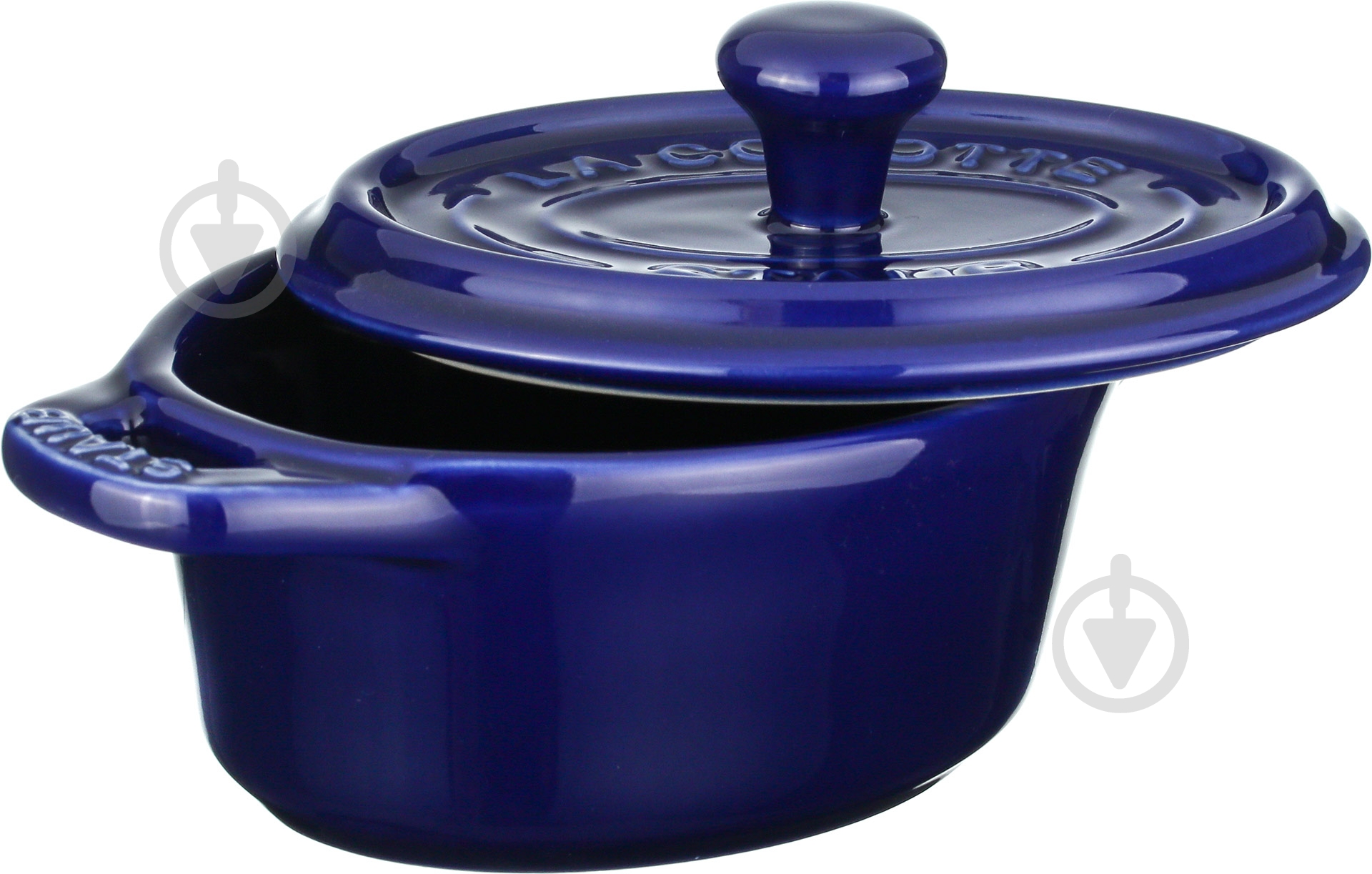 Кокотница овальная Staub 200 мл синяя 40511-087-0 - фото 2 Кокотница овальная Staub 200 мл синяя 40511-087-0 - фото 2