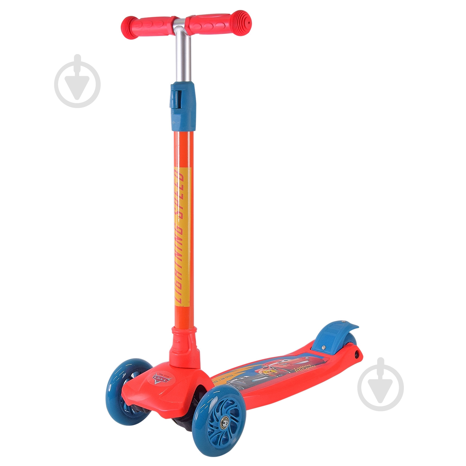 Самокат Disney красный LS2216 - фото 1 Самокат Disney красный LS2216 - фото 1