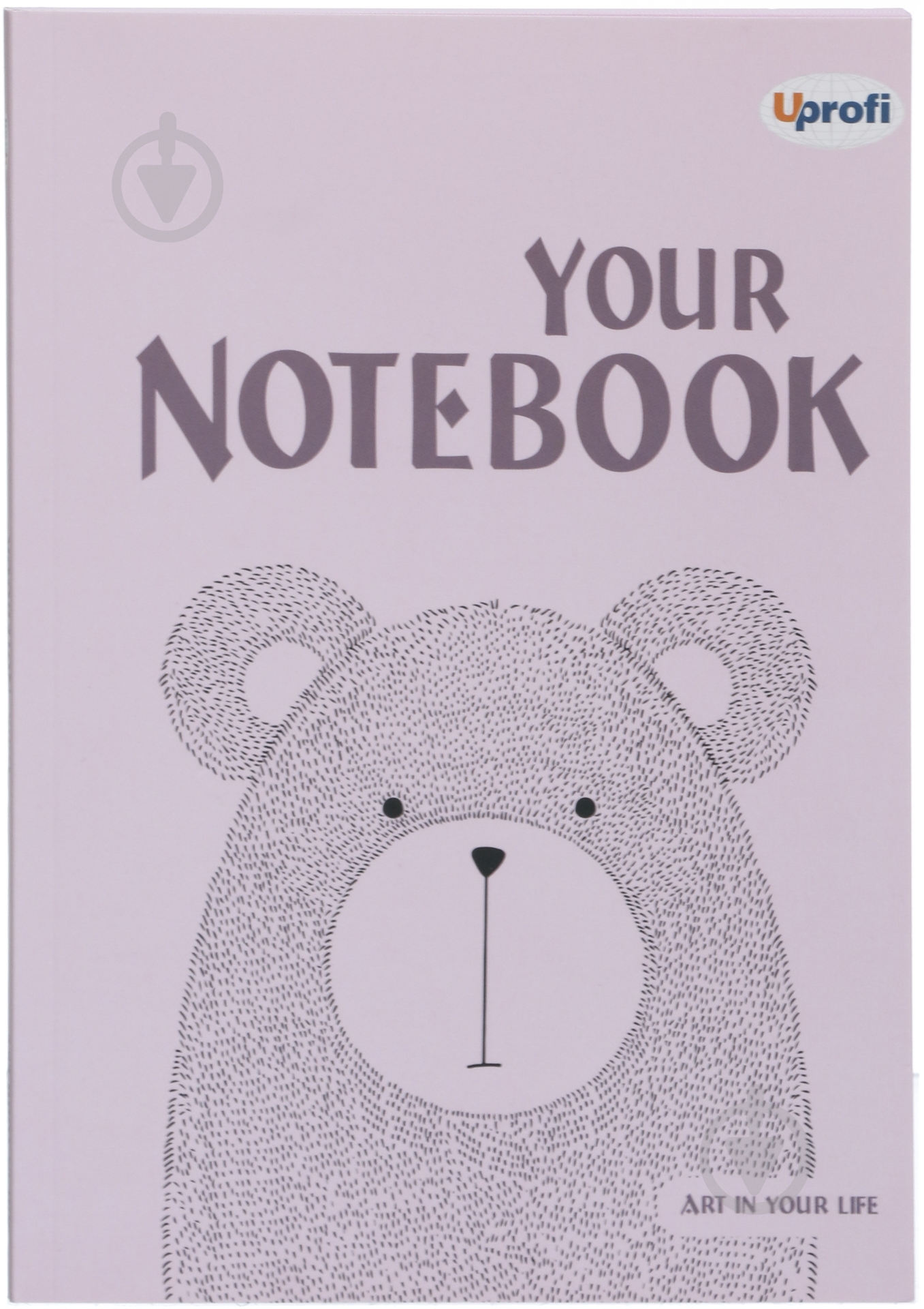 Книга для записей Artbook А5 light pink Uprofi plan - фото 1