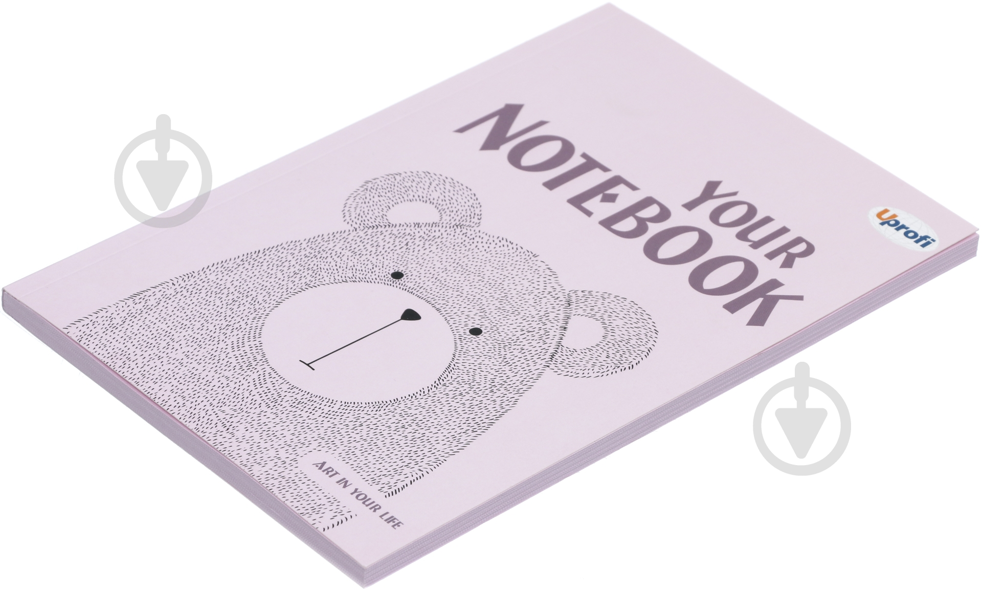 Книга для записей Artbook А5 light pink Uprofi plan - фото 2