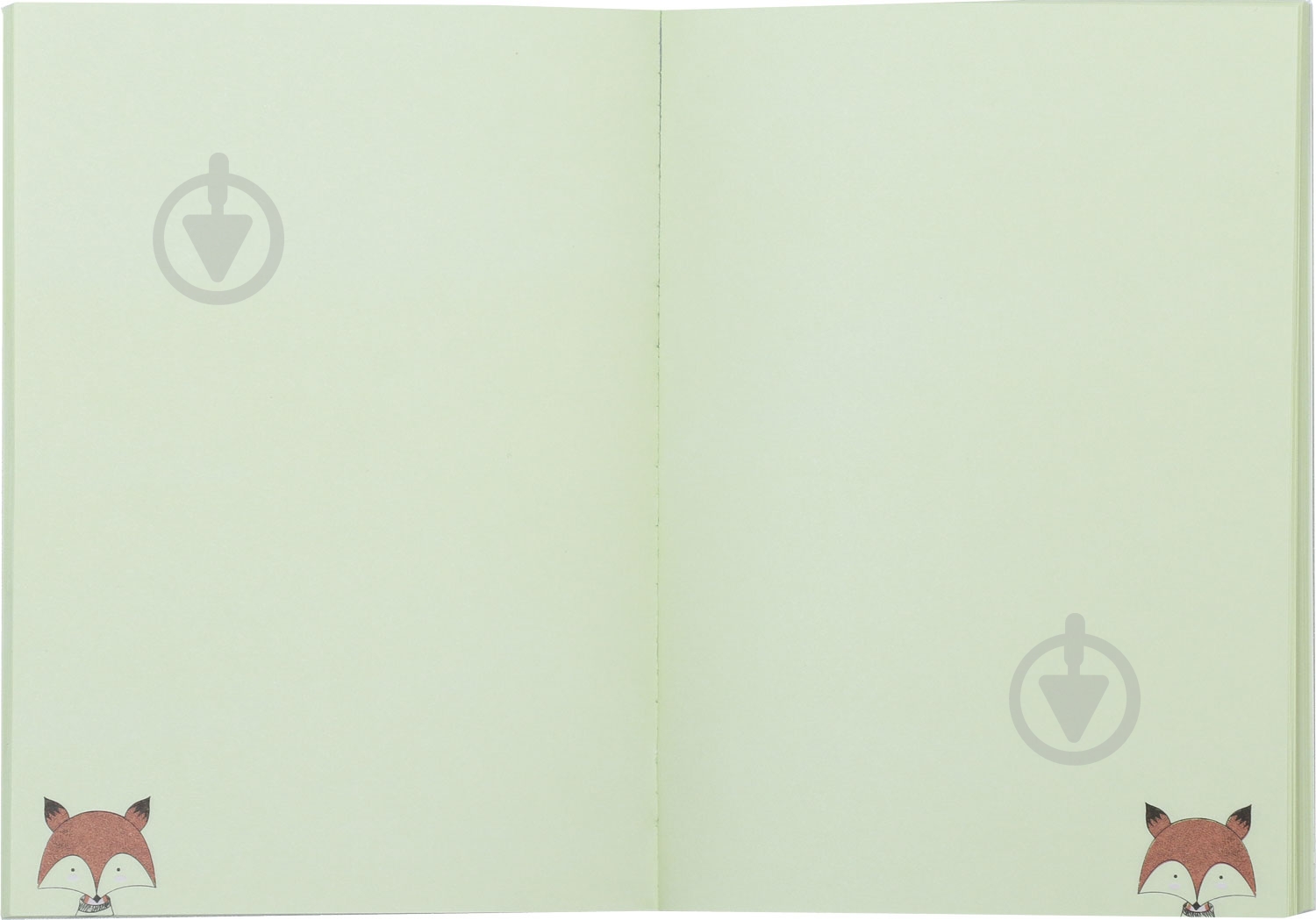 Книга для нотаток Artbook В6 lime Uprofi plan - фото 3