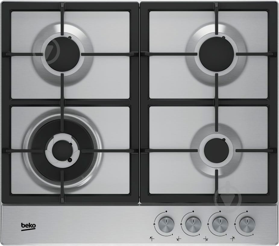 Варочная поверхность газовая Beko HIAW 64225 SX - фото 1