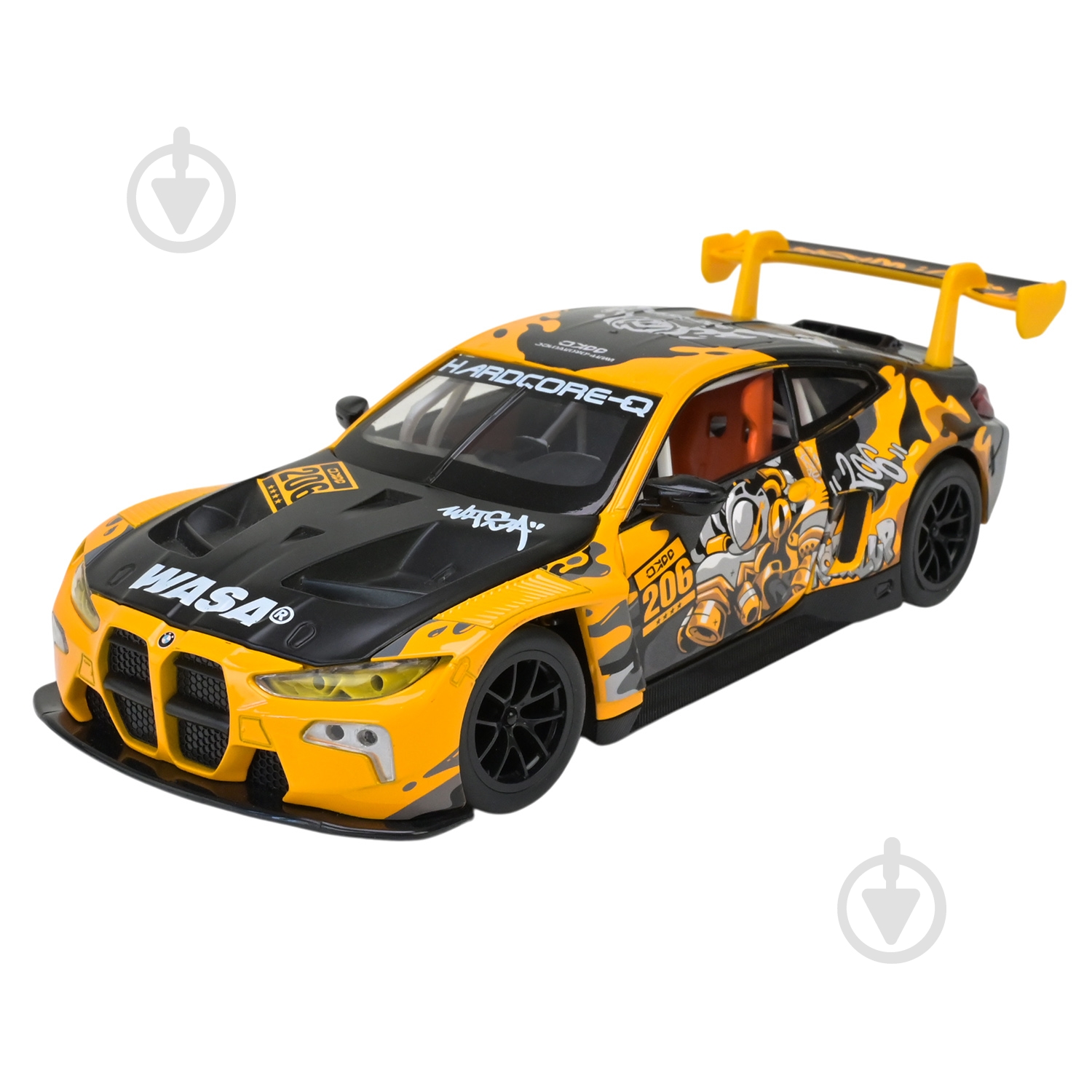 ᐉ Автомодель Автопром 1:24 BMW M4 GT3 68296A(Y) • Купить в Киеве