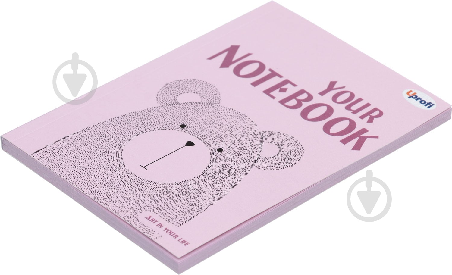 Книга для записей Artbook B6 light pink Uprofi plan - фото 2