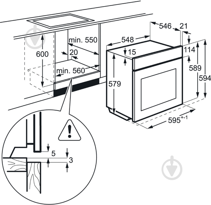 Духовой шкаф Electrolux OPEB2320R - фото 4 Духовой шкаф Electrolux OPEB2320R - фото 4
