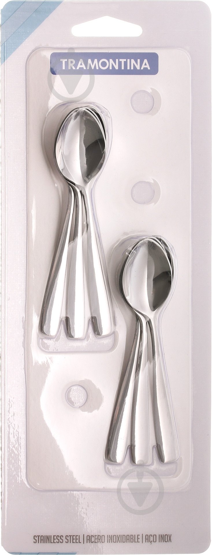 Набор ложек для кофе Tramontina Amazonas 3 шт. 66960/081 - фото 2 Набор ложек для кофе Tramontina Amazonas 3 шт. 66960/081 - фото 2