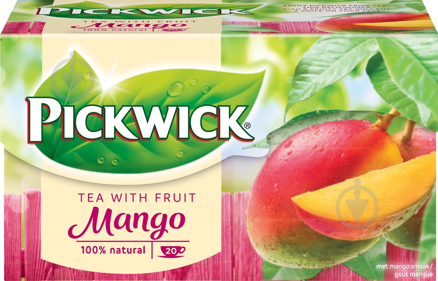 Чай черный Pickwick Mango 20 шт. 30 г - фото 1 Чай черный Pickwick Mango 20 шт. 30 г - фото 1