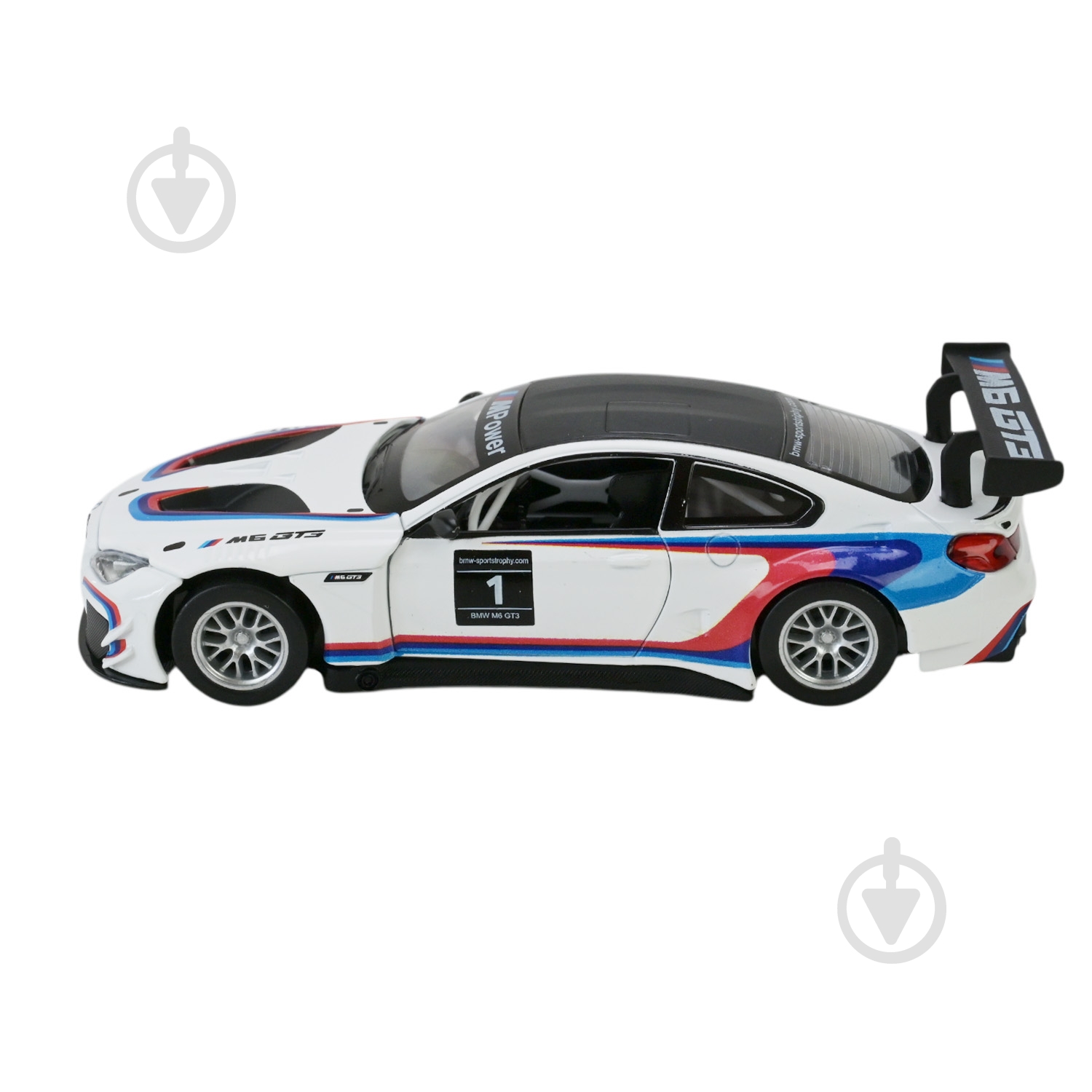 Автомодель Автопром 1:32 BMW M6 GT3 68325 - фото 5