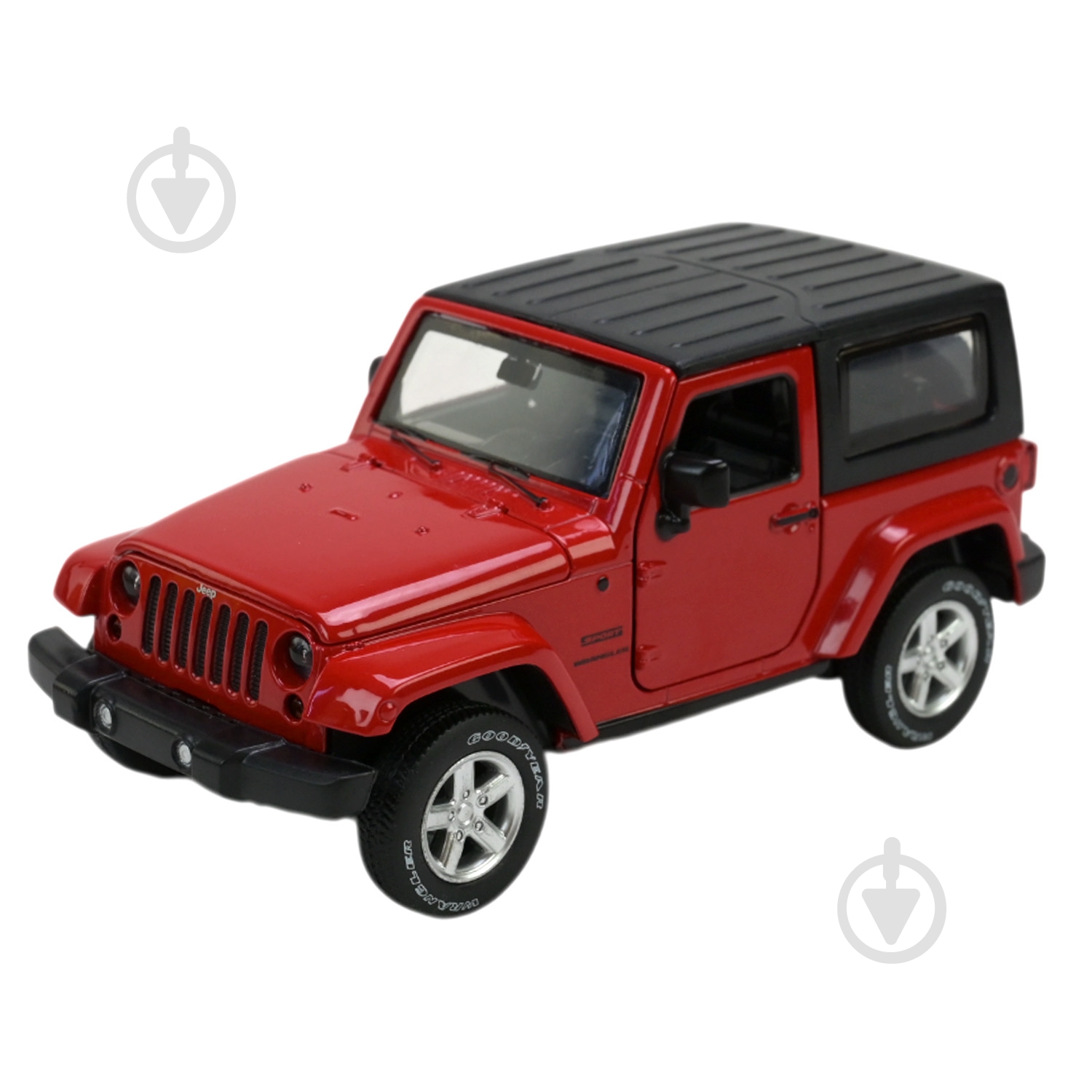 Автомодель Автопром 1:32 Jeep Wrangler 68331 - фото 3 Автомодель Автопром 1:32 Jeep Wrangler 68331 - фото 3