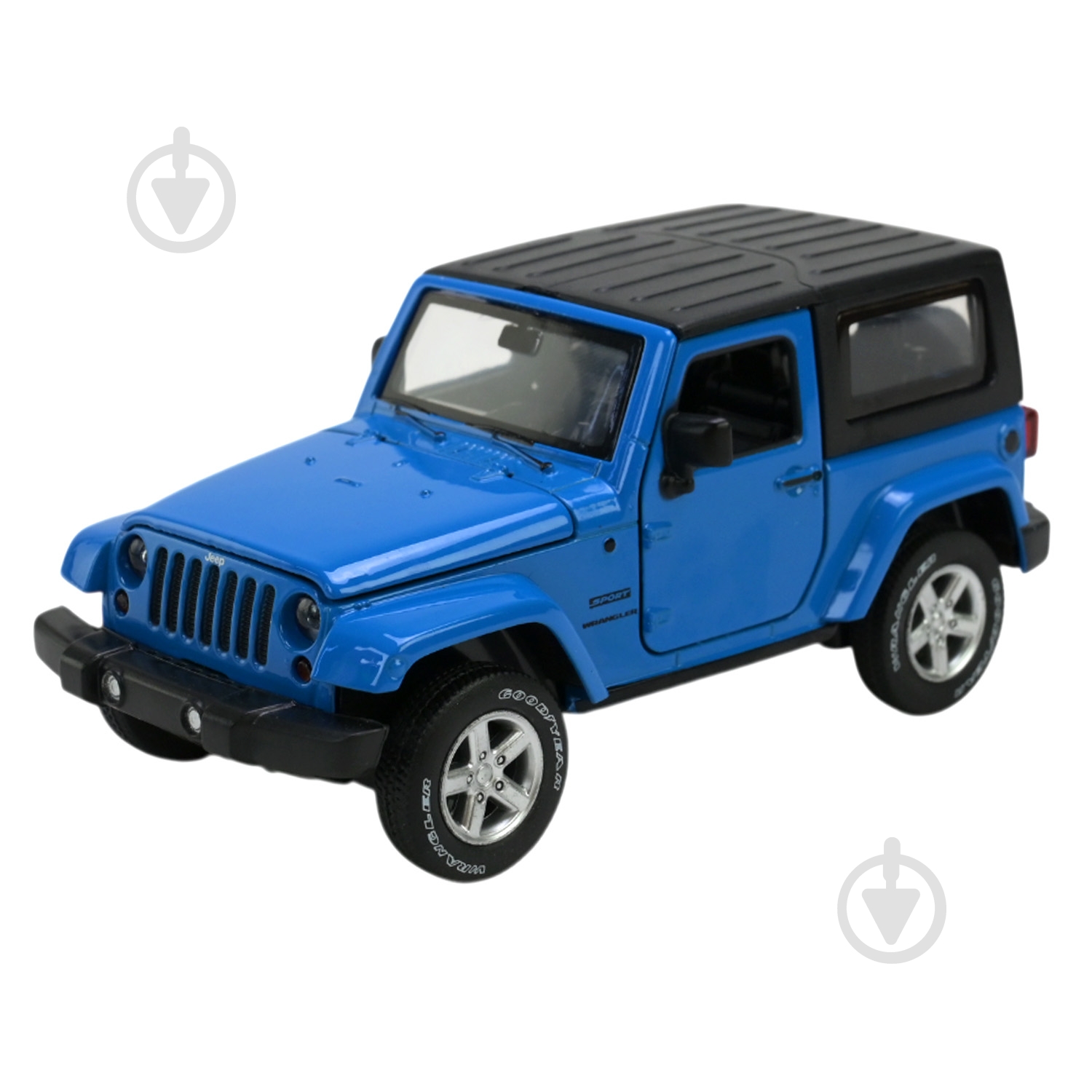 Автомодель Автопром 1:32 Jeep Wrangler 68331 - фото 2 Автомодель Автопром 1:32 Jeep Wrangler 68331 - фото 2