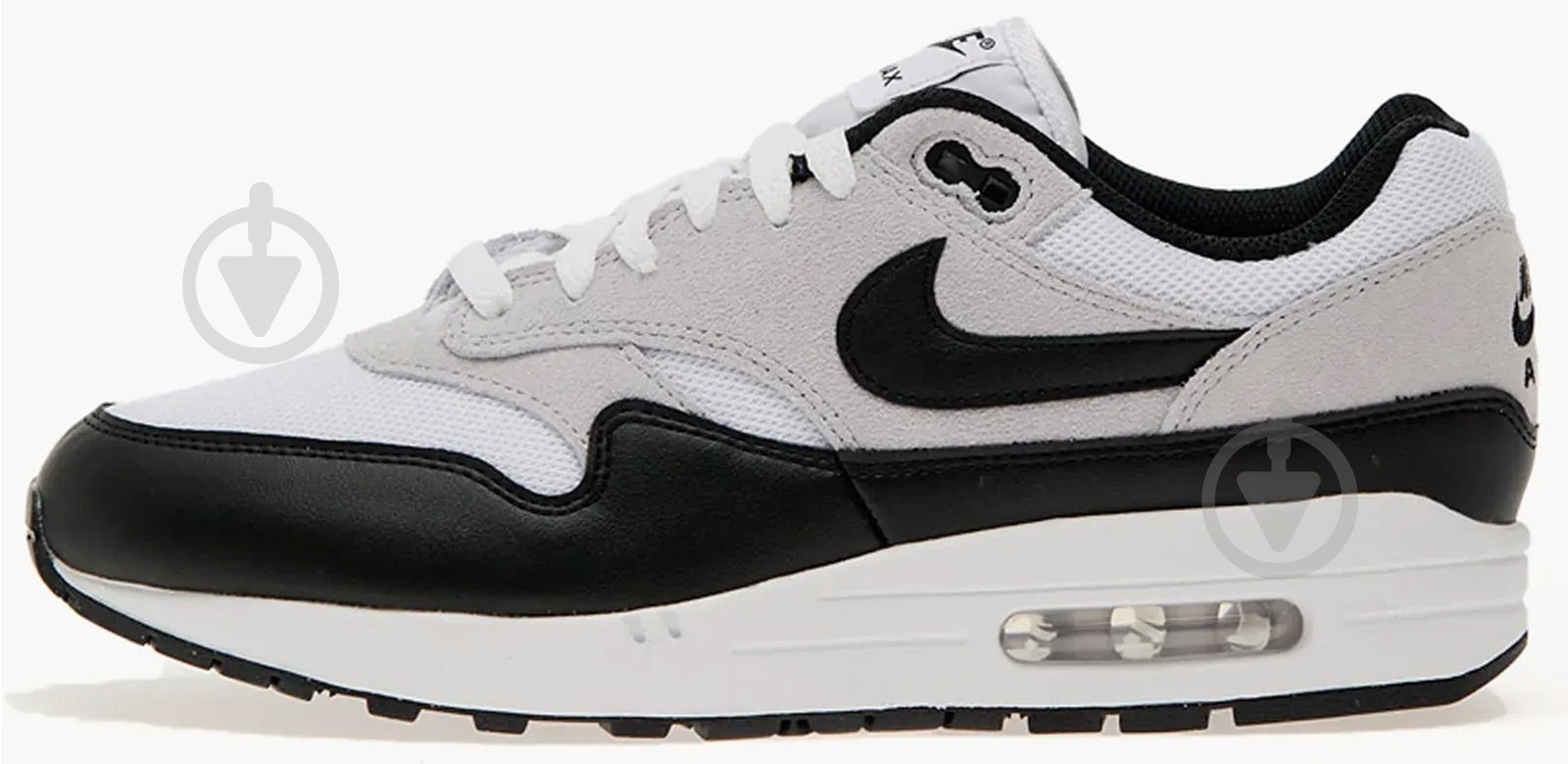 Кроссовки мужские Nike NIKE AIR MAX 1 ESS FZ5808-102 р.42 белые с черным - фото 1 Кроссовки мужские Nike NIKE AIR MAX 1 ESS FZ5808-102 р.42 белые с черным - фото 1