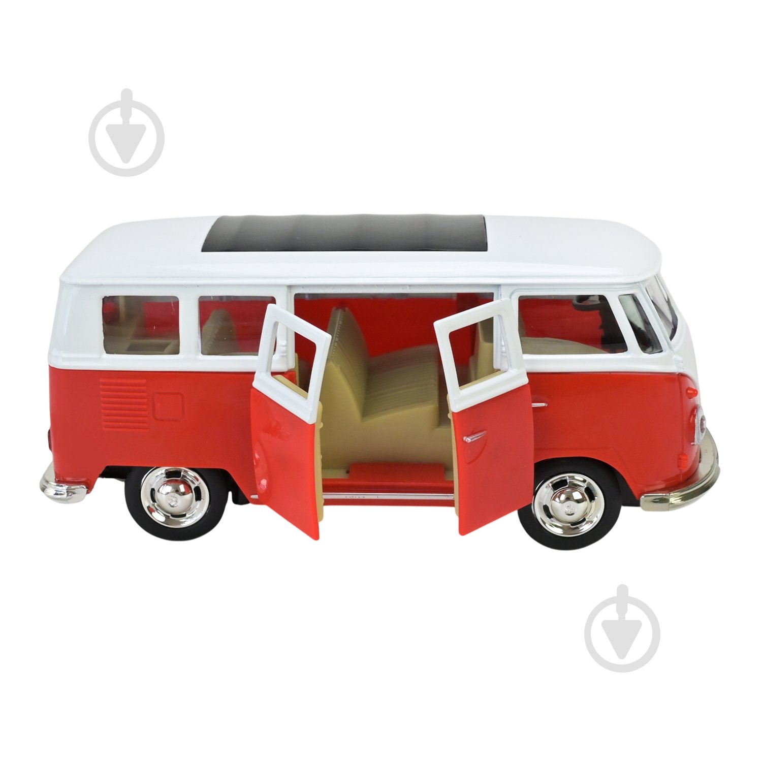 Автомодель Автопром 1:31 Volkswagen T1 68356 - фото 3 Автомодель Автопром 1:31 Volkswagen T1 68356 - фото 3