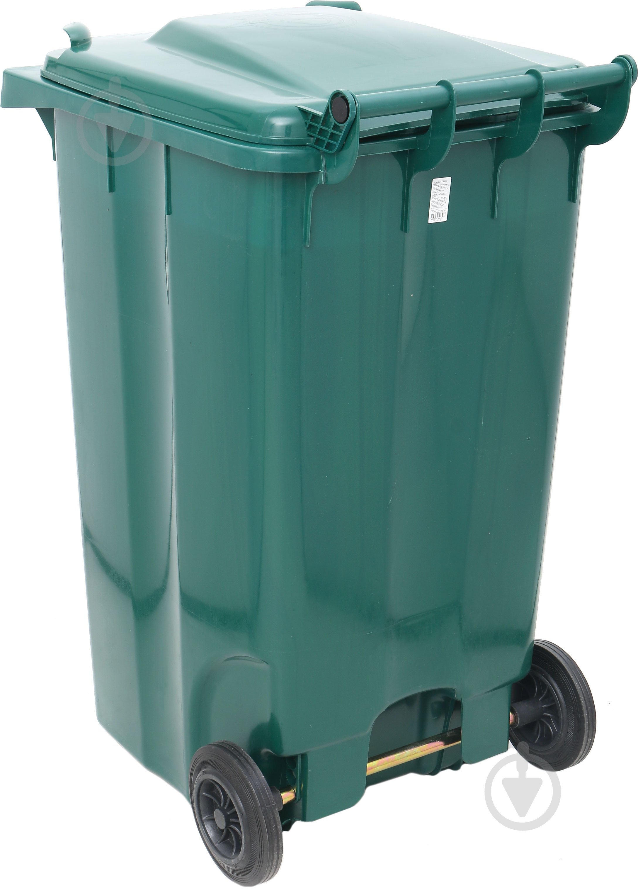 Контейнер Алеана для ТПВ 240 л зелений - фото 2