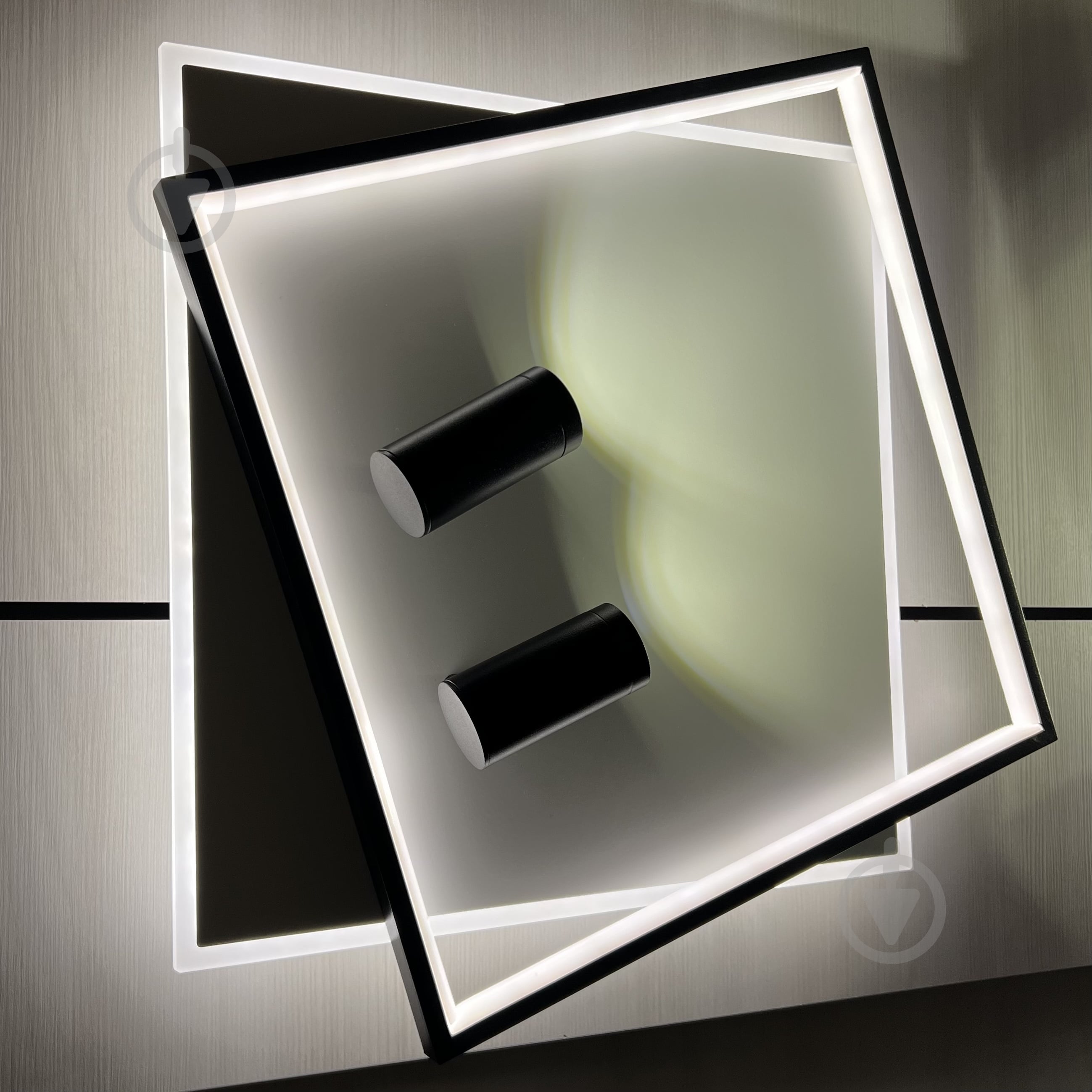 Люстра світлодіодна Luminaria 75 Вт біло-чорний GEOMETRIA DOWNLIGHT 75W 2S - фото 3