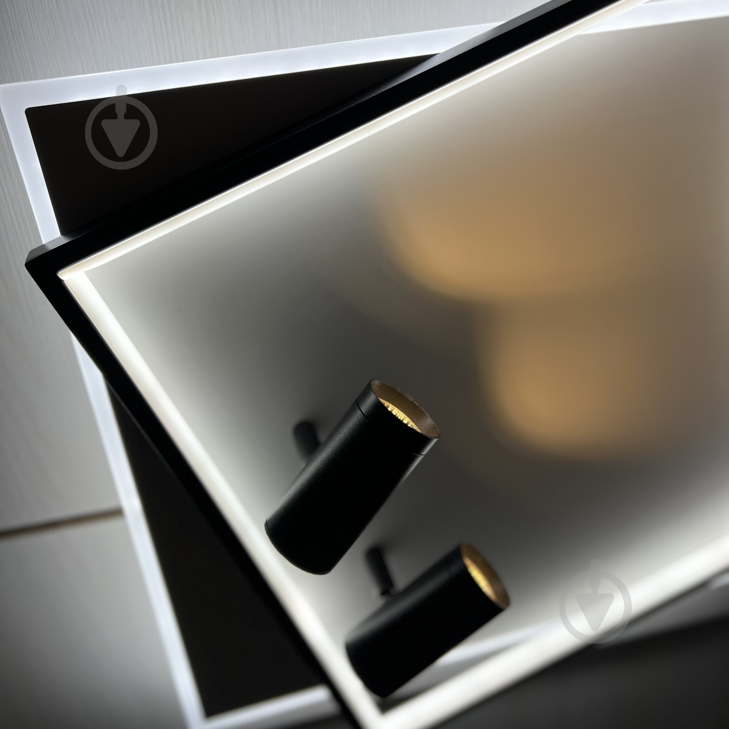 Люстра світлодіодна Luminaria 75 Вт біло-чорний GEOMETRIA DOWNLIGHT 75W 2S - фото 4