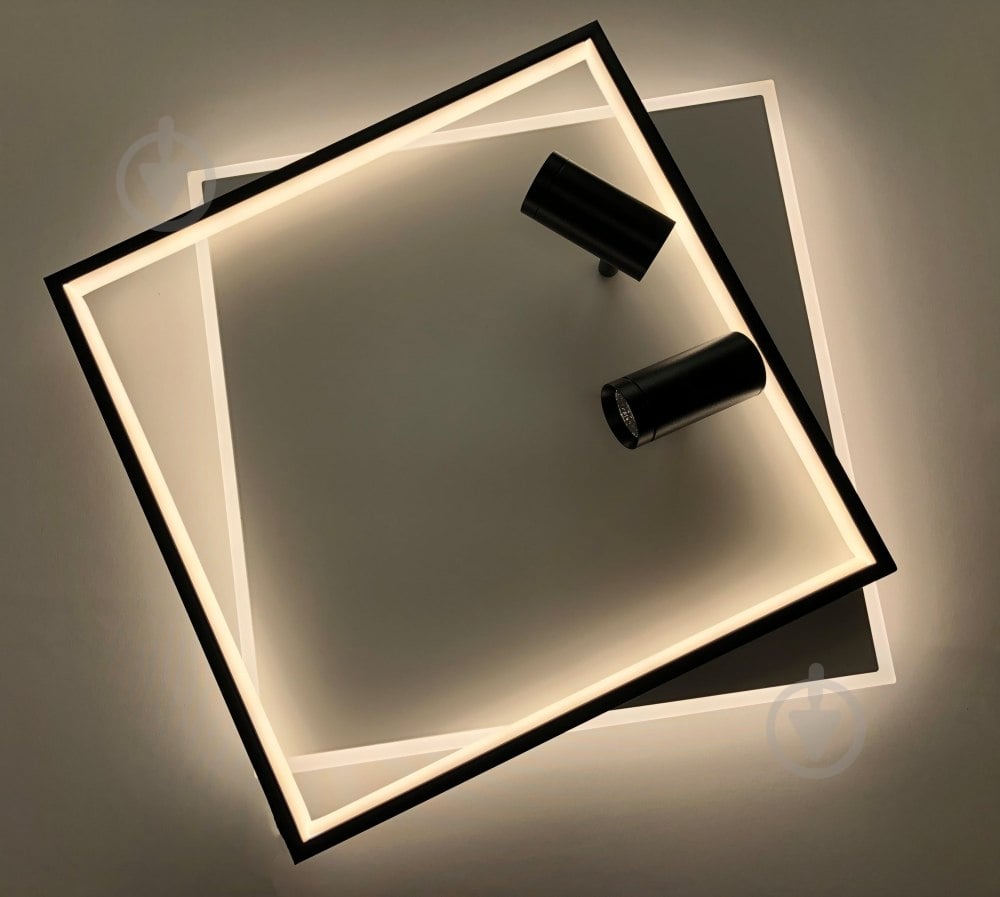 Люстра світлодіодна Luminaria 75 Вт біло-чорний GEOMETRIA DOWNLIGHT 75W 2S - фото 6