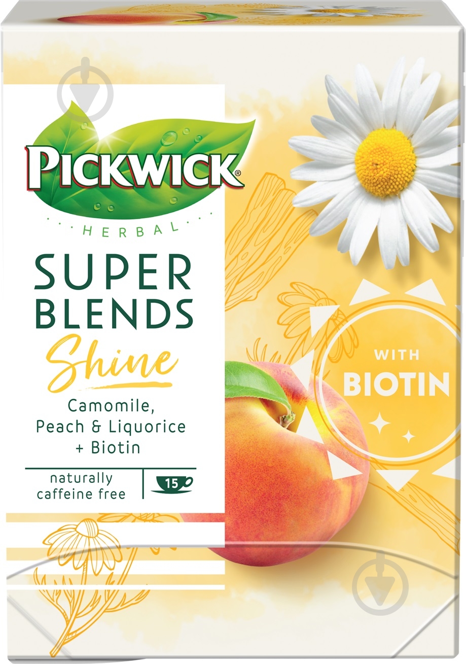 Чай Pickwick Super Blends Shine 15 шт. 22,5 г - фото 1 Чай Pickwick Super Blends Shine 15 шт. 22,5 г - фото 1