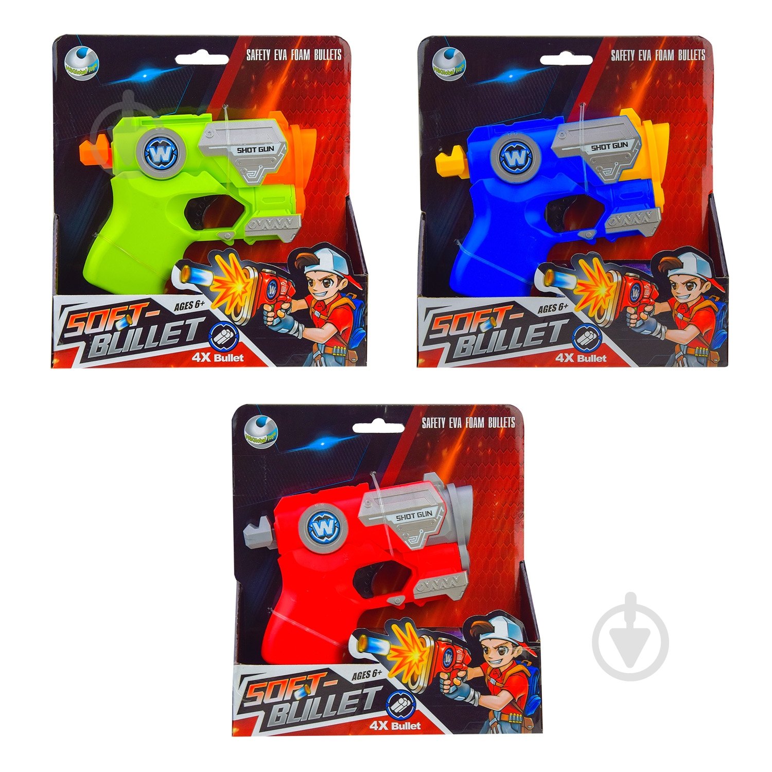 Бластер Shantou в ассортименте T-04 - фото 1 Бластер Shantou в ассортименте T-04 - фото 1