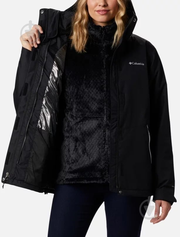 Куртка жіноча Columbia 1799241-010 р.XL чорний - фото 7 Куртка жіноча Columbia 1799241-010 р.XL чорний - фото 7
