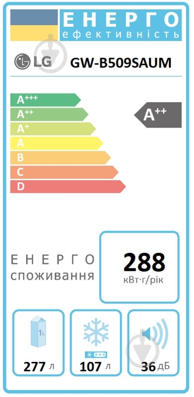 Холодильник LG GW-B509SAUM - фото 19