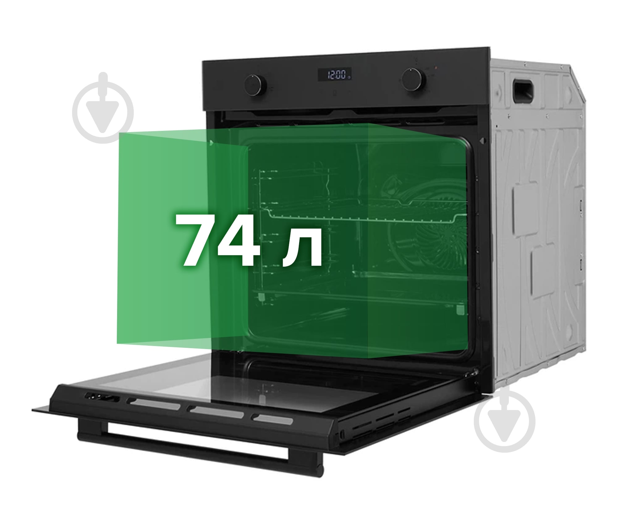 Духова шафа Interline OEG 670 ETN BA Nano Matte - фото 3
