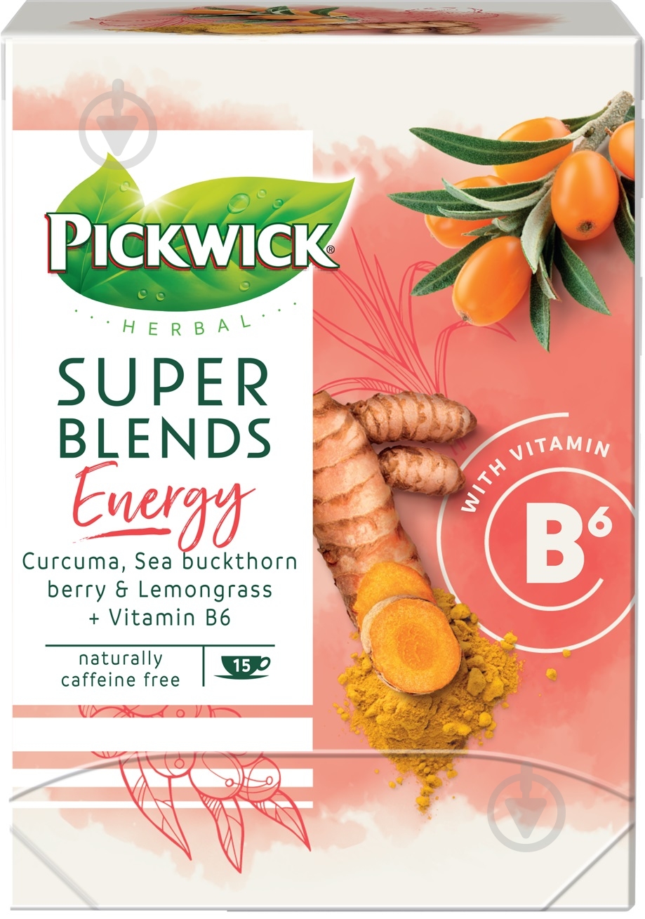 Чай Pickwick Super Blend Immunity 15 шт. 22,5 г - фото 1