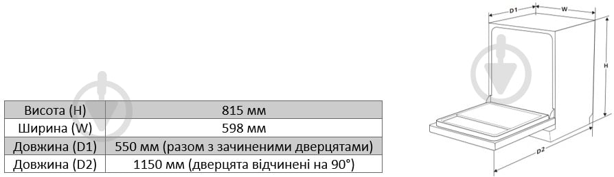 Встраиваемая посудомоечная машина Interline DWI 764 TSH BA - фото 7 Встраиваемая посудомоечная машина Interline DWI 764 TSH BA - фото 7