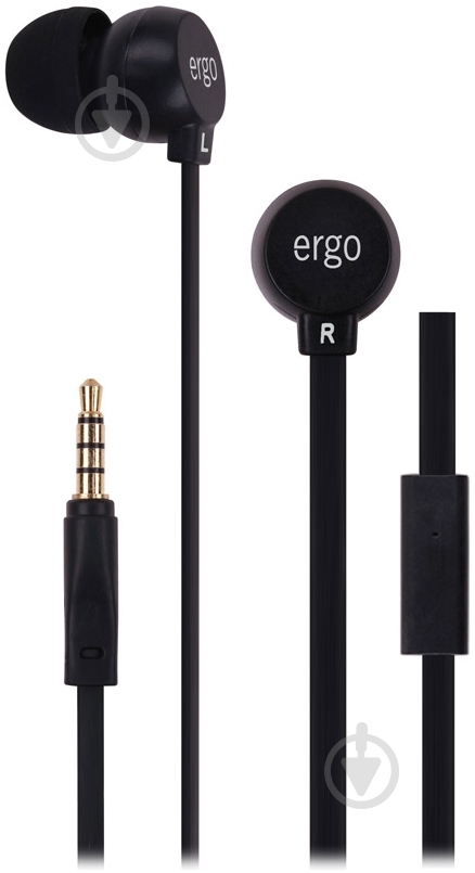 Наушники Ergo VT-901 black - фото 1